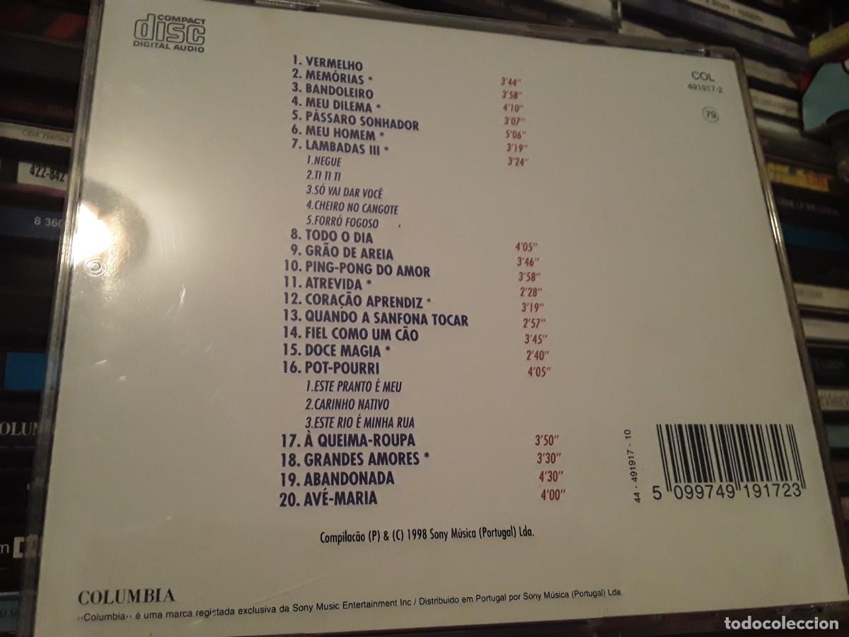 CDs de m&uacute;sica: Faf&aacute; De Bel&eacute;m &lrm;&ndash; Vermelho - 20 Grandes &Ecirc;xitos - cd - Foto 2