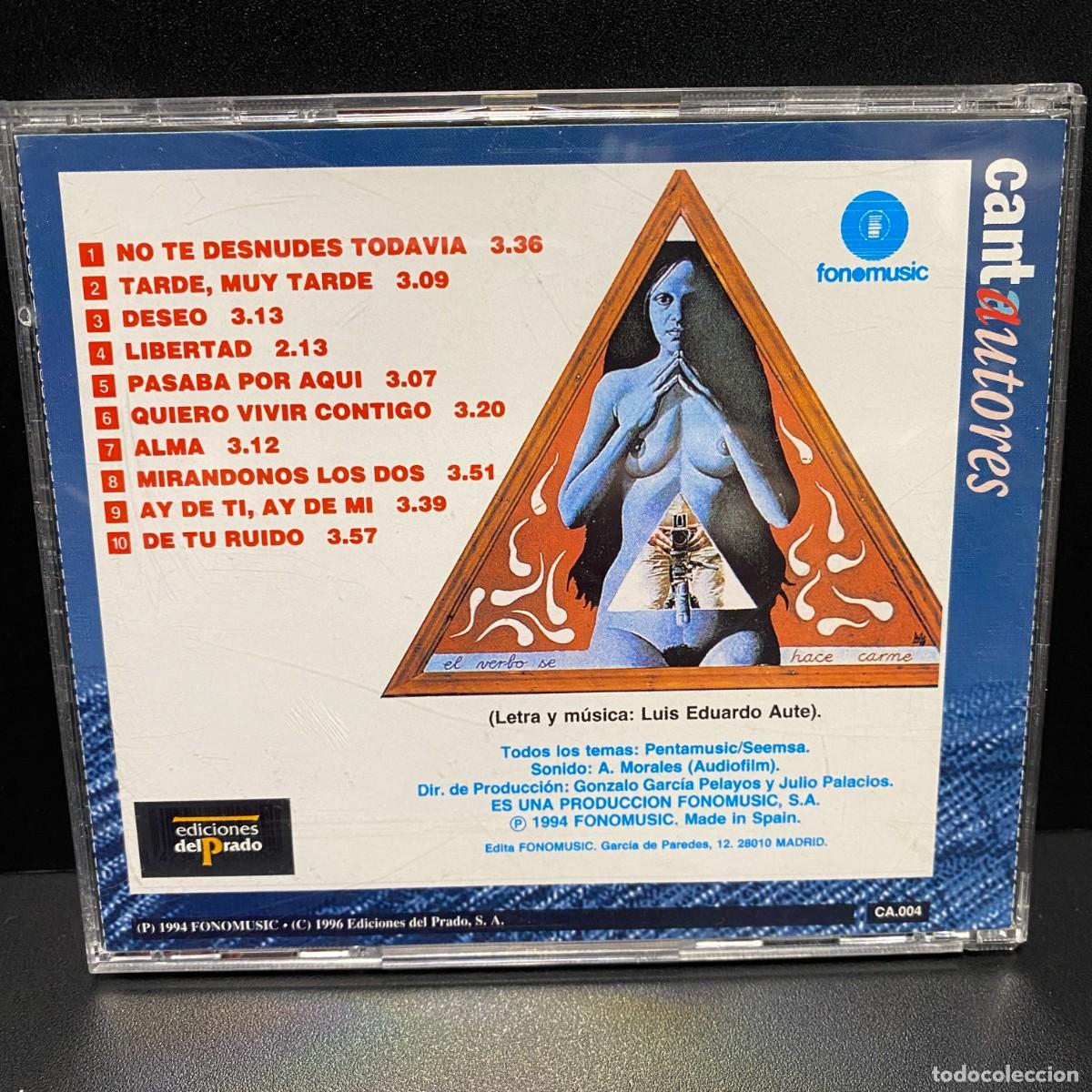 CDs de m&uacute;sica: Luis Eduardo Aute - Alma (CD) - Foto 2