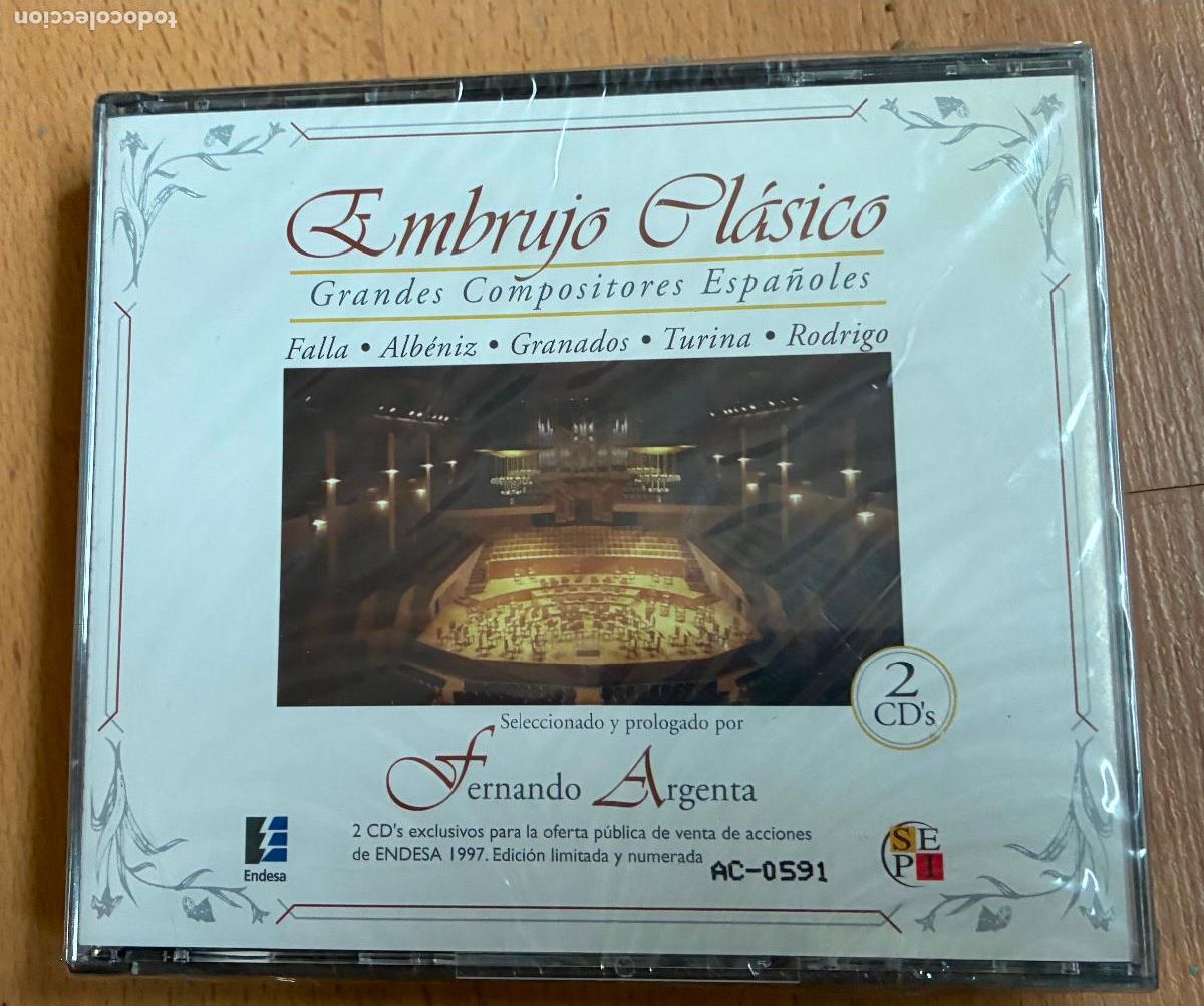 CDs de m&uacute;sica: EMBRUJO CLASICO 2 cds - Foto 1