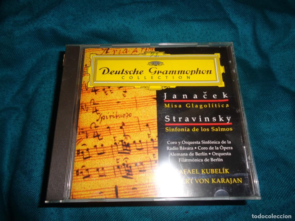 Musik-CDs: JANACEK : MISA GLAGOLITICA / STRAVINSKY : SINFONIA DE LOS SALMOS. CD. IMPECABLE
