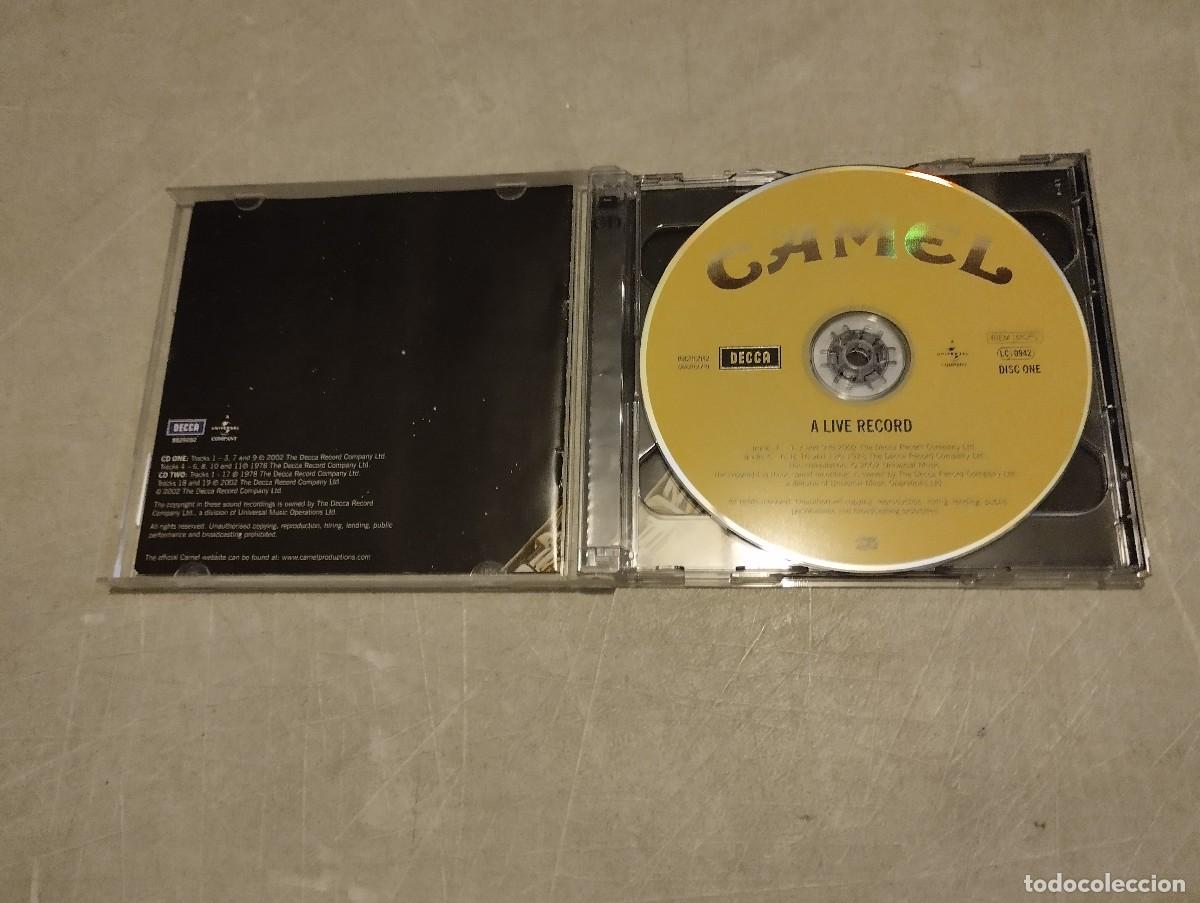 CDs de m&uacute;sica: Camel Doble CD Alive Record - Foto 2