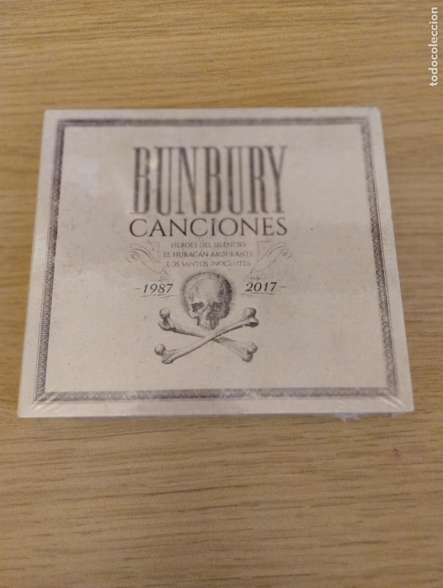 CDs de m&uacute;sica: Pack CDS BUNBURY Canciones 1987 - 2017 - Foto 1