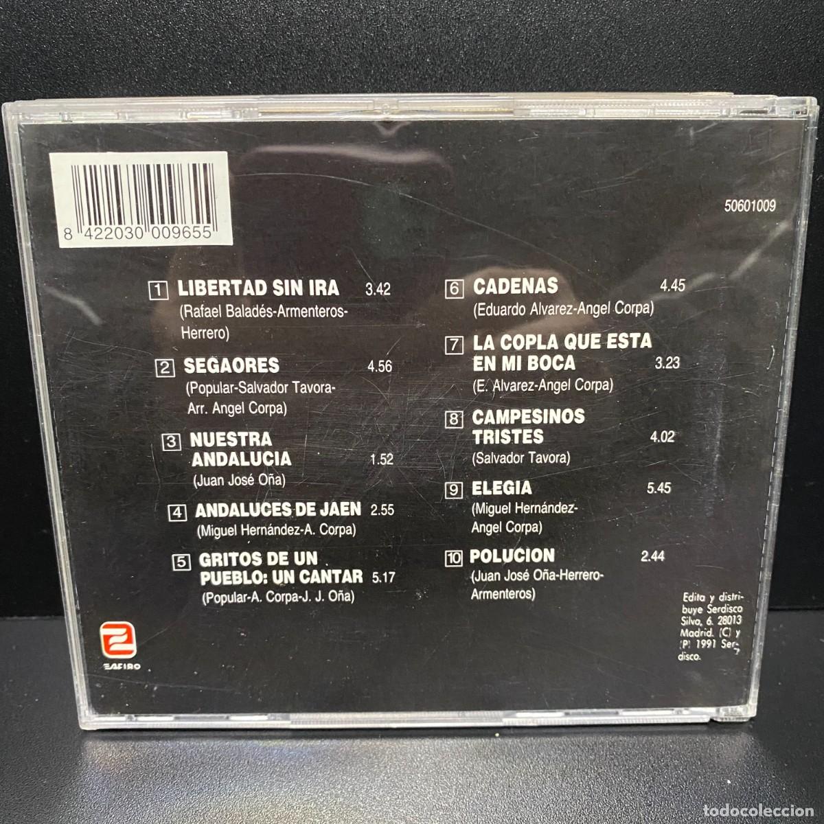 CDs de m&uacute;sica: Jarcha - Libertad Sin Ira (CD) - Foto 2