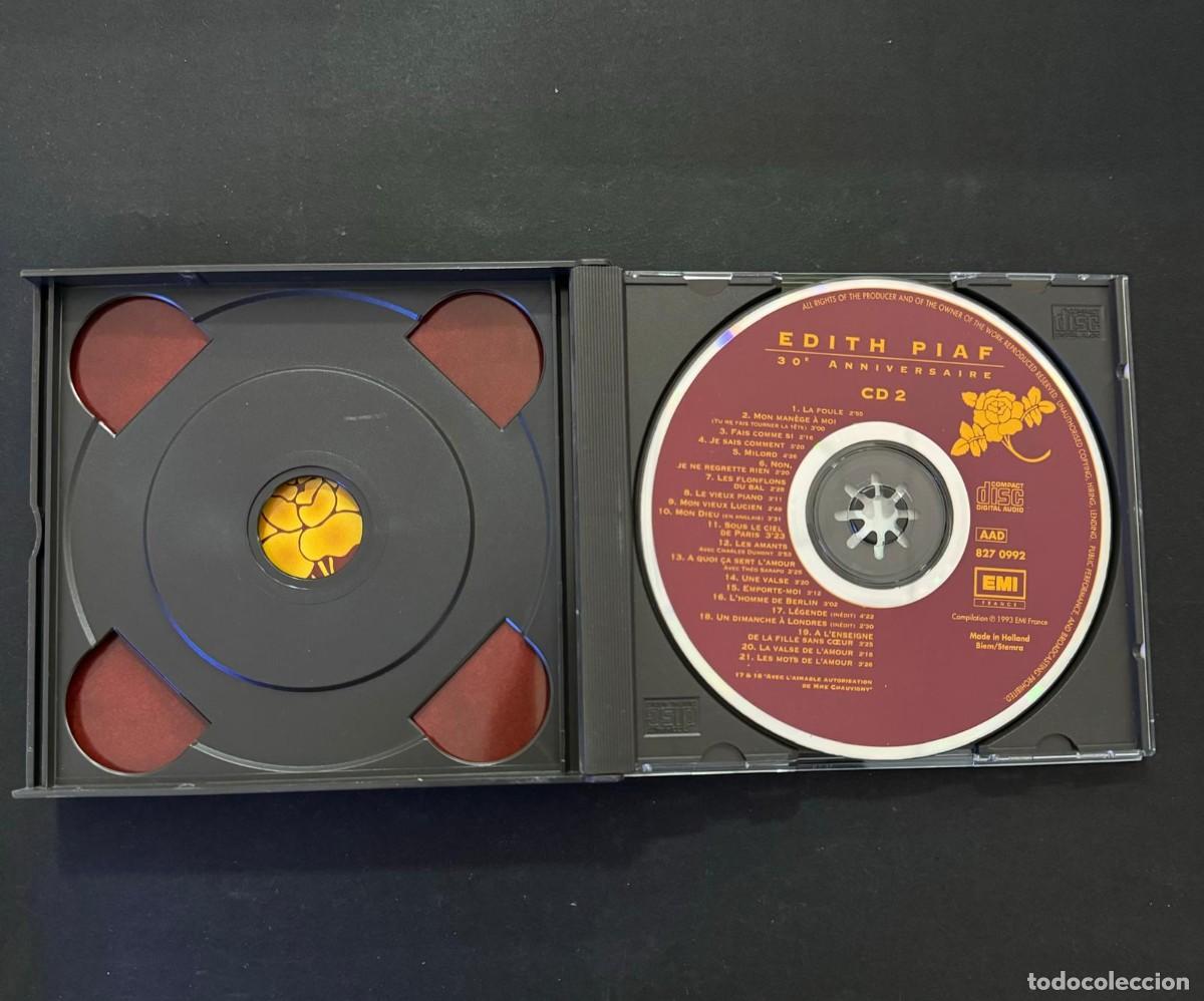 CDs de m&uacute;sica: Edith Piaf 30 Anniversaire 2CD - Foto 4