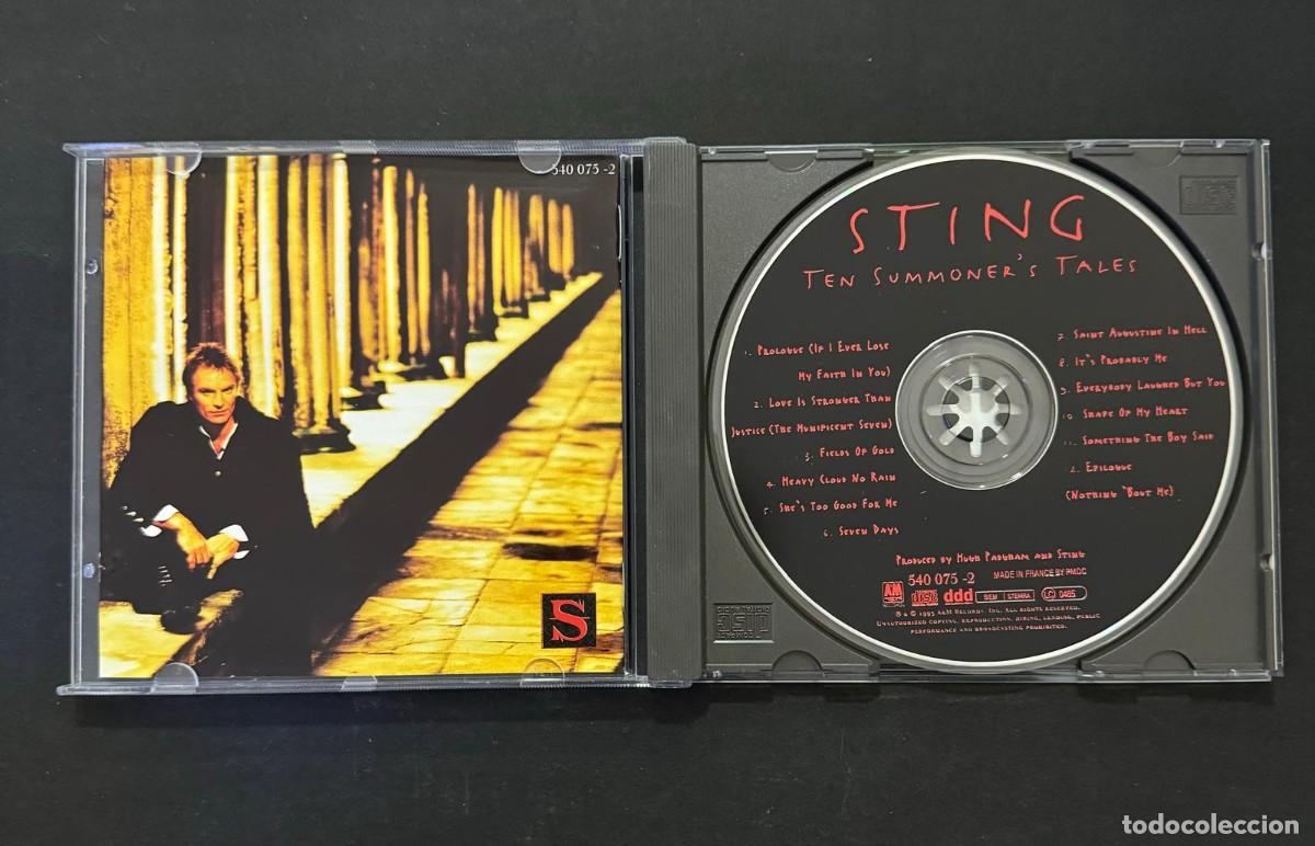CDs de m&uacute;sica: Sting Ten Summoner&acute;s Tales CD - Foto 3