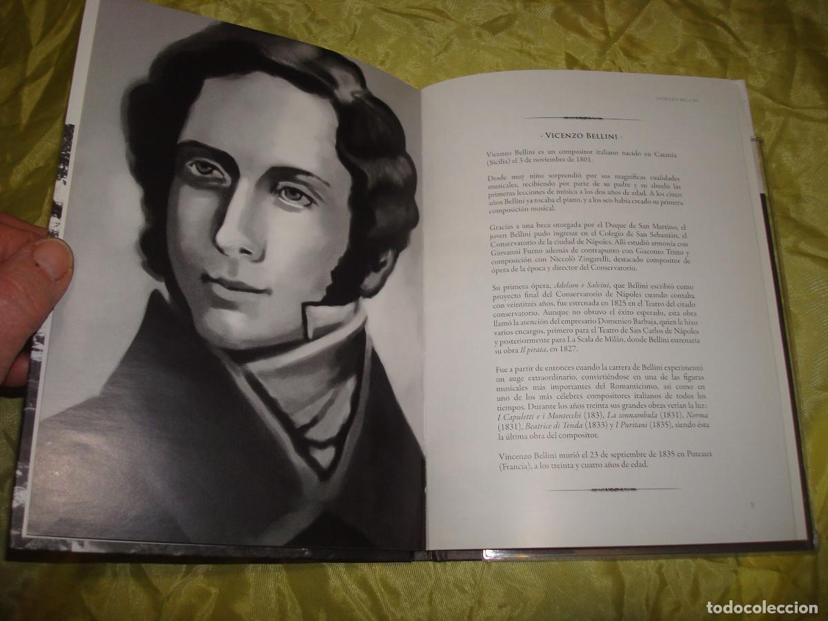 CDs de m&uacute;sica: VICENZO BELLINI. NORMA. CD + LIBRO . IMPECABLE - Foto 2