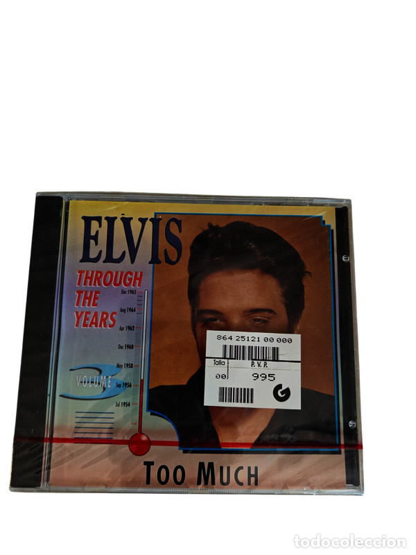 CD de M&uacute;sica: SCD228 Elvis through the years vol 3, too much