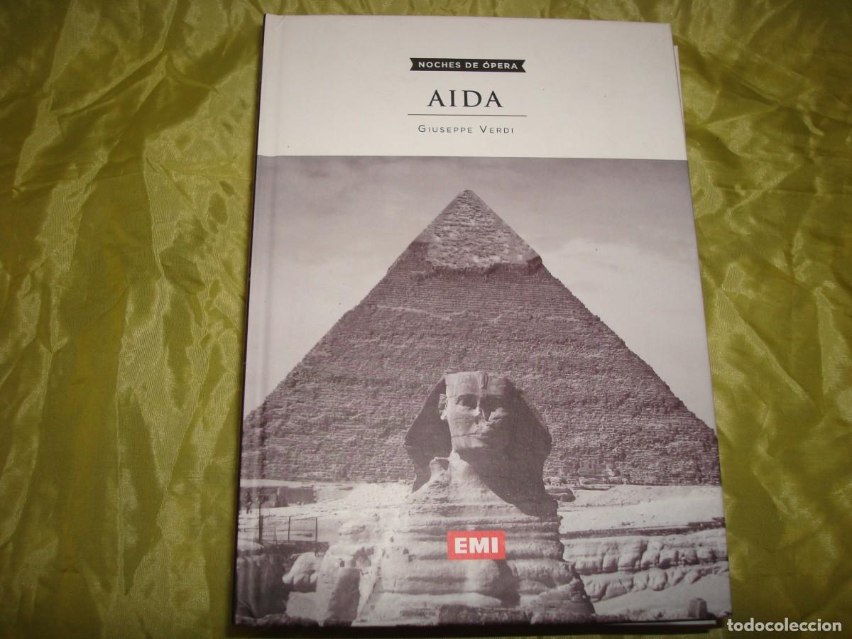 CDs de m&uacute;sica: GIUSEPPE VERDI. AIDA. NOCHES DE OPERA. CD + LIBRO. IMPECABLE - Foto 1