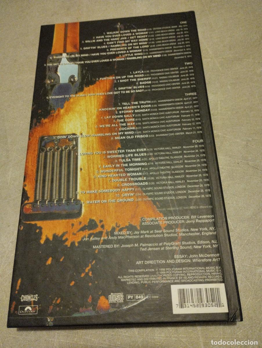 CDs de m&uacute;sica: Eric Clapton 4XCD Box Crossroad 2 + libreto - Foto 4