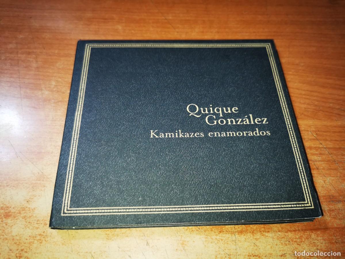 CDs de Musique: QUIQUE GONZALEZ Kamikazes enamorados CD ALBUM DIGIPACK DEL A&Ntilde;O 2003 CONTIENE 12 TEMAS