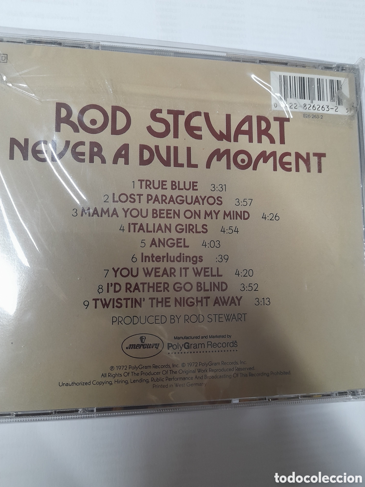 CDs de m&uacute;sica: Rod Stewart. Never a dull moment - Foto 2