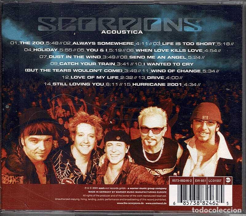 CDs de m&uacute;sica: Scorpions - Acoustica. CD - Foto 2