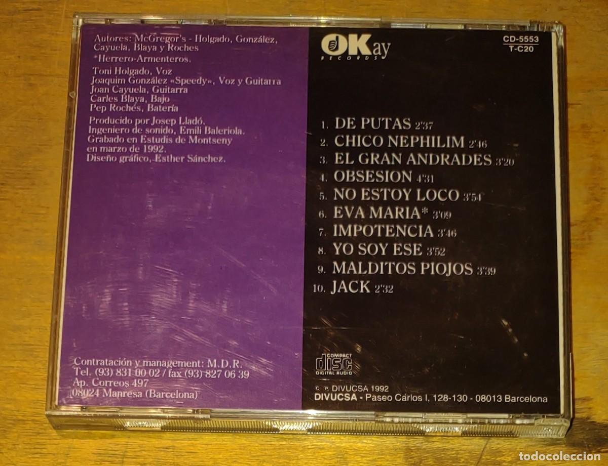 CDs de m&uacute;sica: Mcgregors - Lujuria - Foto 2
