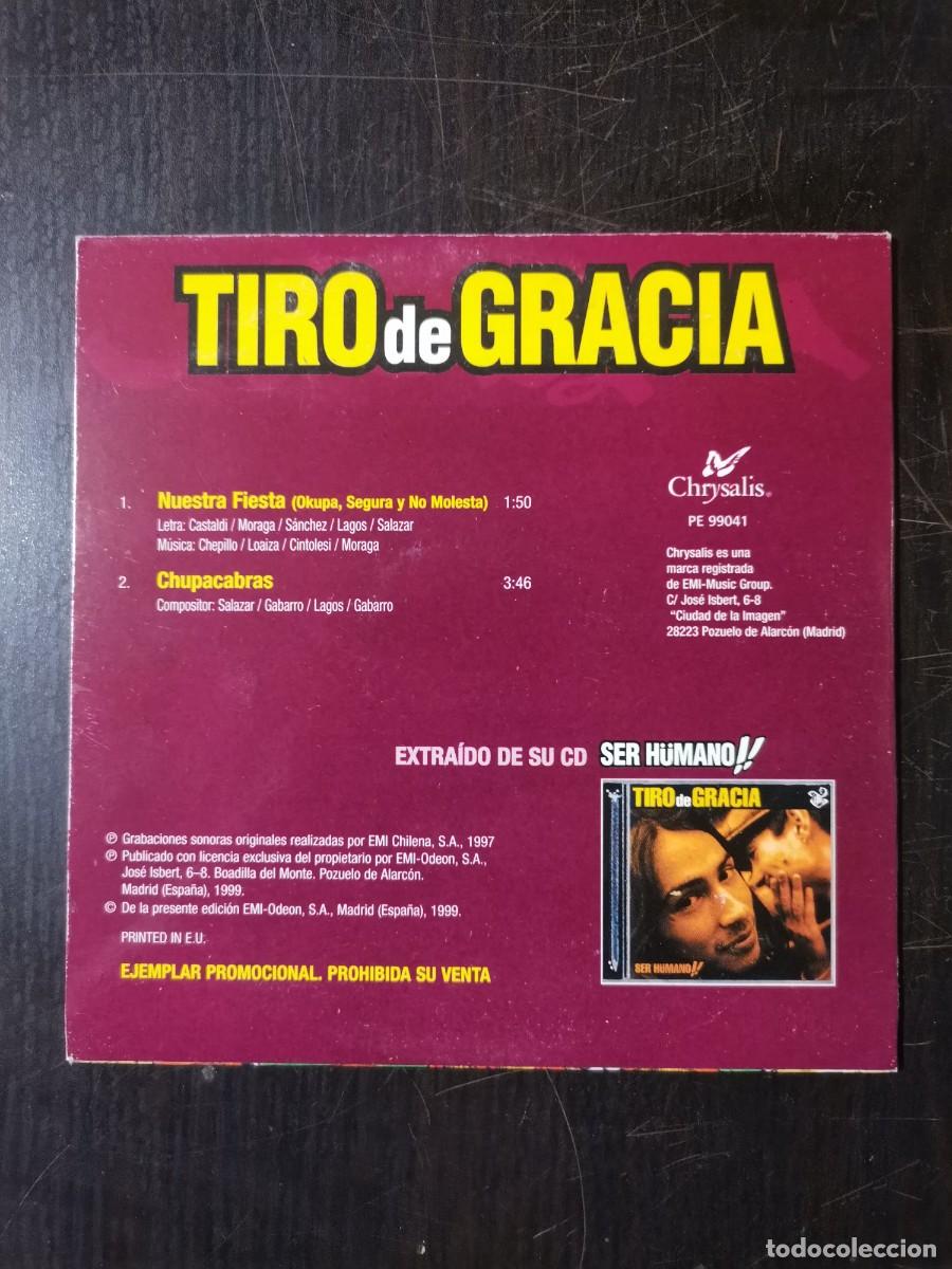 CDs de m&uacute;sica: Tiro de Gracia &lrm;- Nuestra Fiesta / Chupacabras - Foto 2
