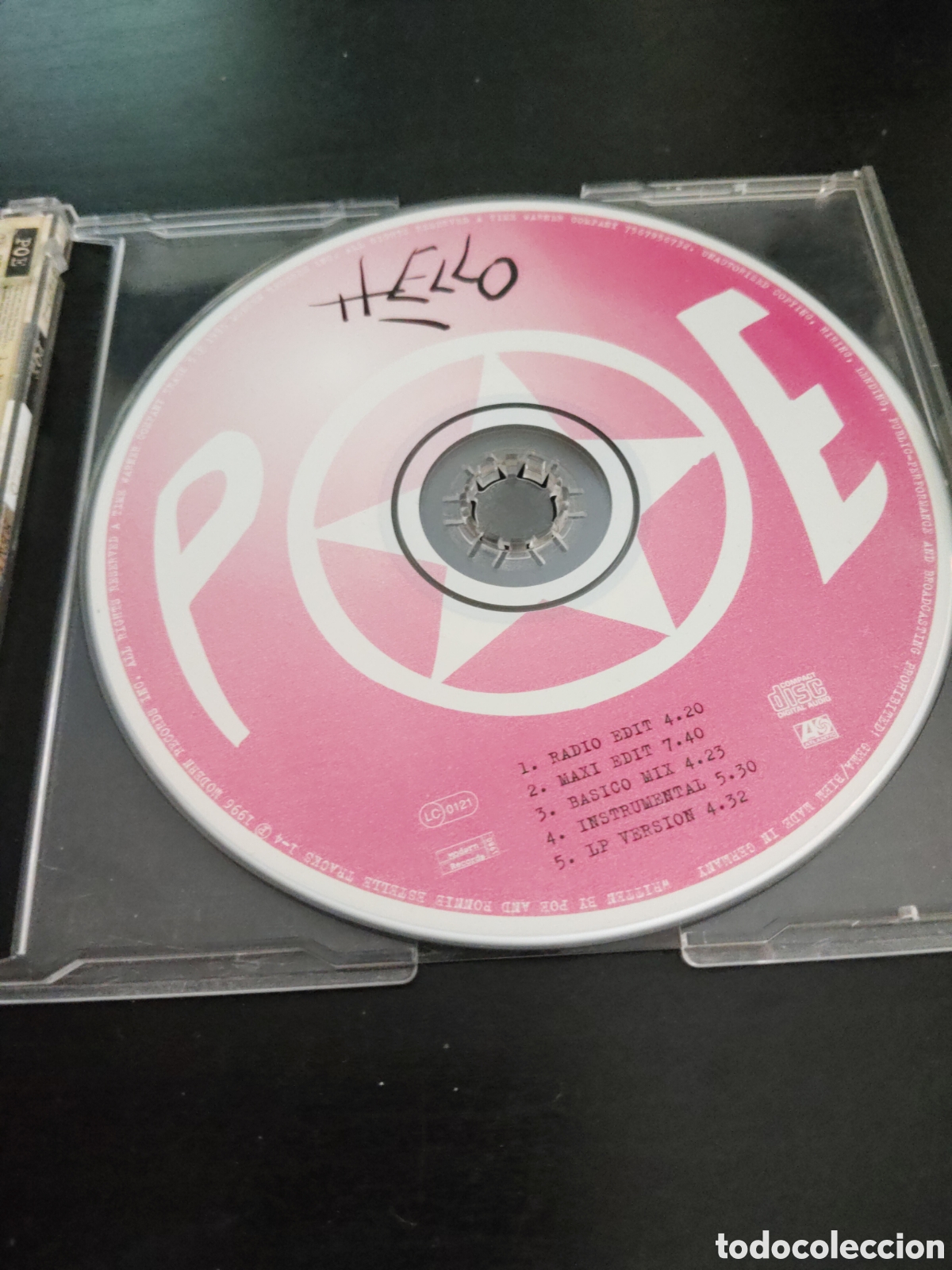 CDs de m&uacute;sica: Poe&nbsp;&ndash;&nbsp;Hello. Cd single 1997 Europa - Foto 2