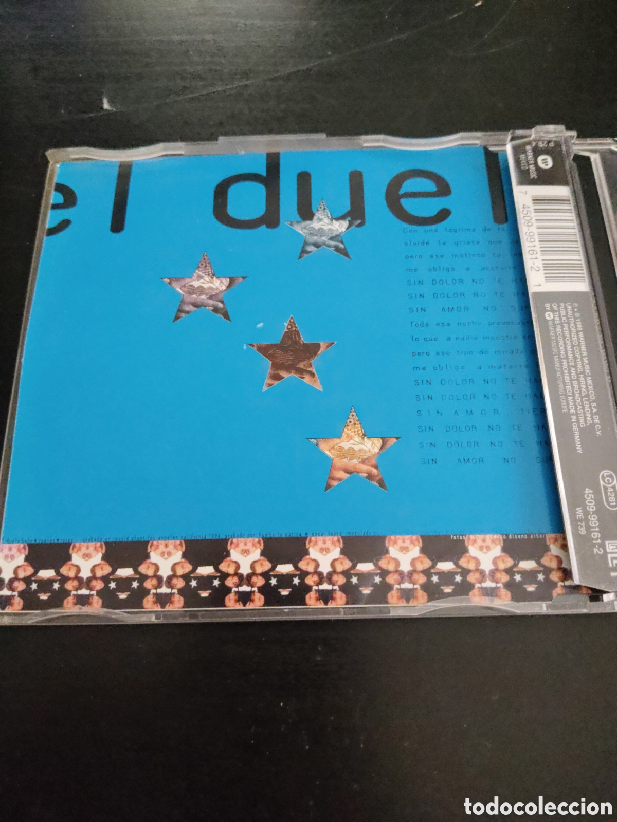 CDs de m&uacute;sica: La Ley&nbsp;&ndash;&nbsp;El Duelo. Cd single promo 1995 - Foto 3