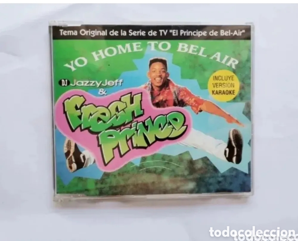 CDs de M&uacute;sica: Yo home to Bel air DJ Jazzy Jeff & Fresh prince tema original principe de Bel-Air cd