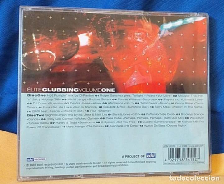 CDs de m&uacute;sica: 2 CD &Eacute;LITECLUBBING VOLUMEONE 2001 - Foto 4