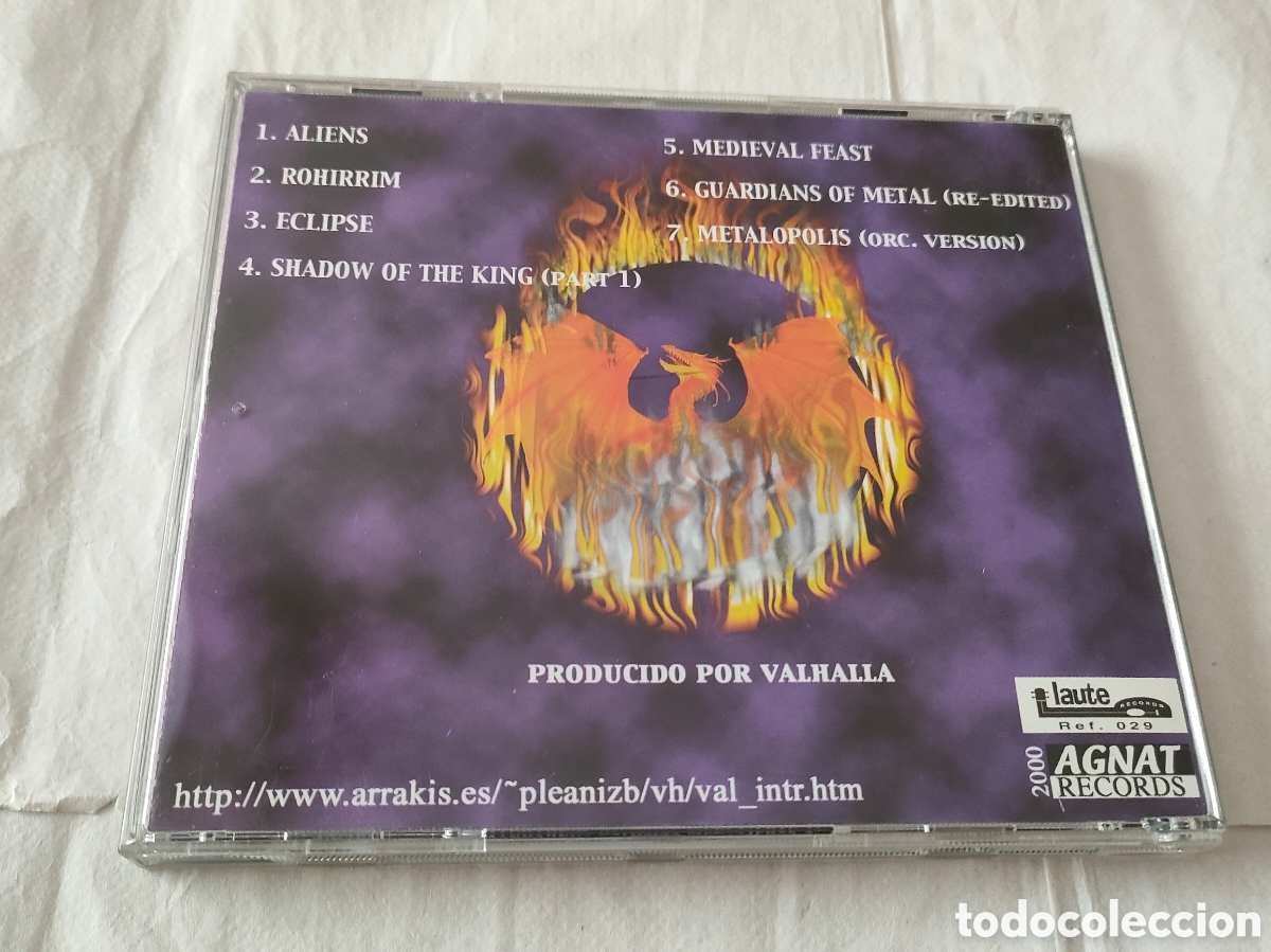 CDs de m&uacute;sica: CD Valhalla. Beyond the underworld. 2000. Agnat records. - Foto 2