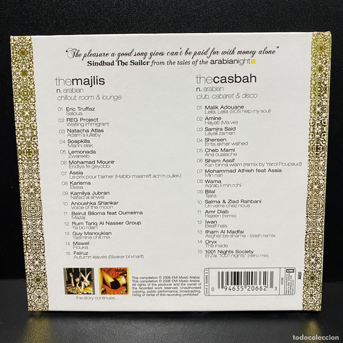 CDs de m&uacute;sica: Various - Arabianight 2 - Club & Chillout Classics (2xCD) - Foto 3
