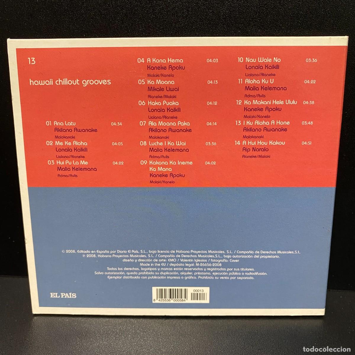 CDs de m&uacute;sica: Various - Hawaii Chillout Grooves (CD) - Foto 3