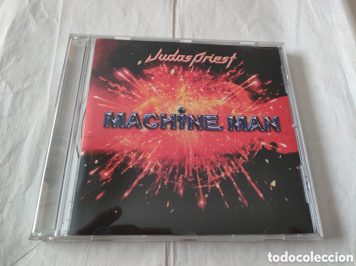 CDs de m&uacute;sica: Judas Priest. Cd single Machine Man. 2001 SPV - Foto 1