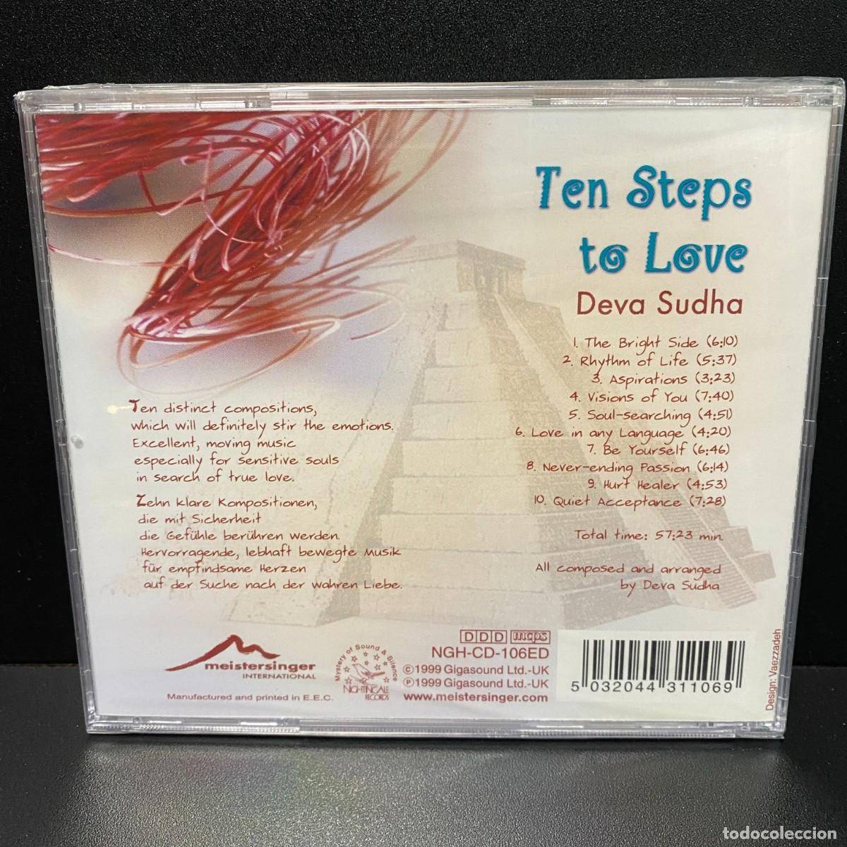 CDs de m&uacute;sica: Deva Sudha - Ten Steps To Love (CD) - Foto 2