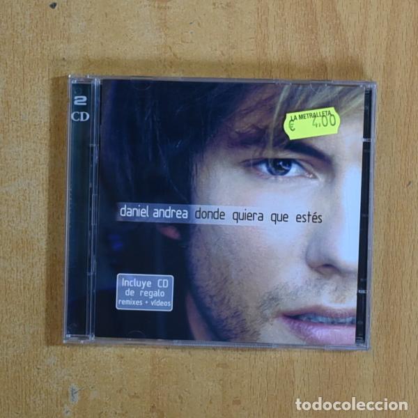 CDs de m&uacute;sica: DANIEL ANDREA - DONDE QUIERA QUE ESTES - CD - Foto 1