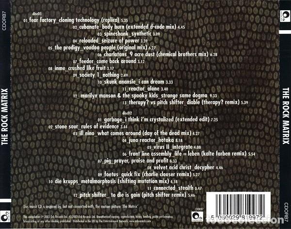 CDs de m&uacute;sica: The Rock Matrix - 2xCD - Foto 2