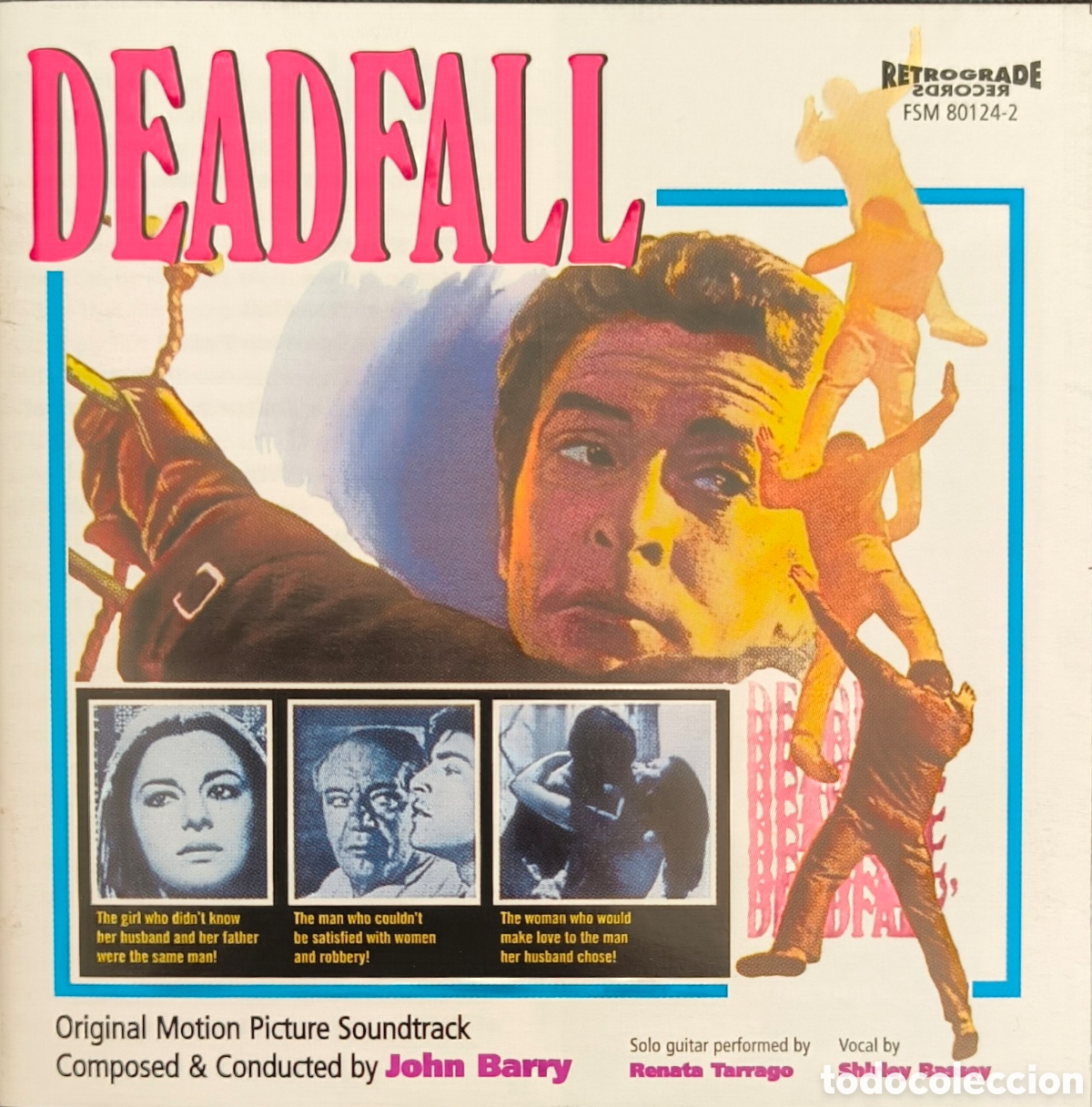 CDs de m&uacute;sica: Cd DEADFALL. JOHN BARRY. SHIRLEY BASSEY. - Foto 1