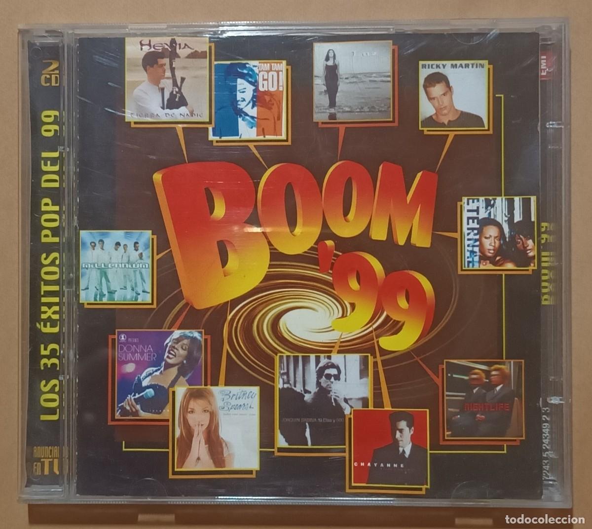 CDs de M&uacute;sica: CD DOBLE - BOOM '99 - LOS 35 &Eacute;XITOS POP DEL 99