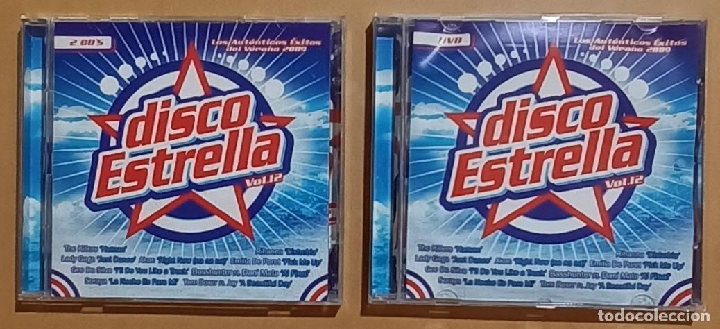 CDs de m&uacute;sica: CD DOBLE + DVD - DISCO ESTRELLA - LOS AUT&Eacute;NTICOS &Eacute;XITOS DEL VERANO 2009 - Foto 2