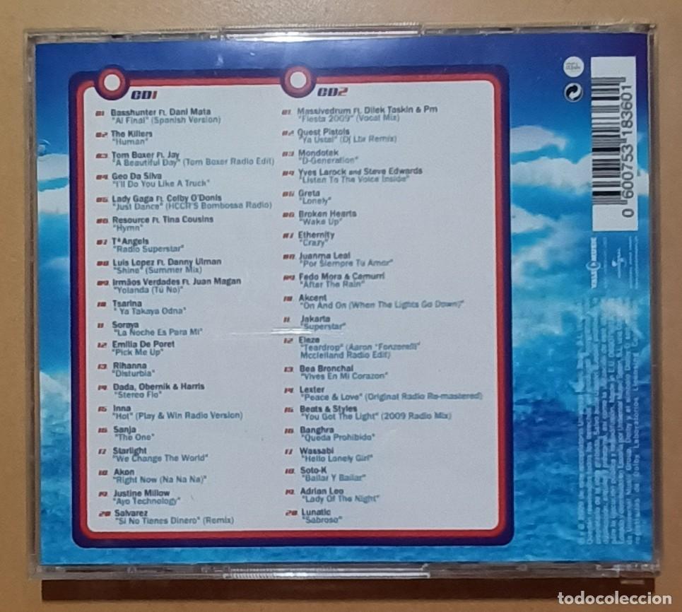 CDs de m&uacute;sica: CD DOBLE + DVD - DISCO ESTRELLA - LOS AUT&Eacute;NTICOS &Eacute;XITOS DEL VERANO 2009 - Foto 3