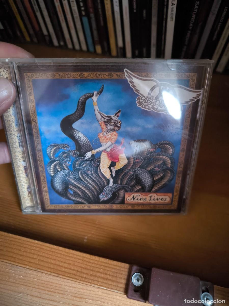 CDs de m&uacute;sica: CD AEROSMITH NINE LIVES 1997 - Foto 1