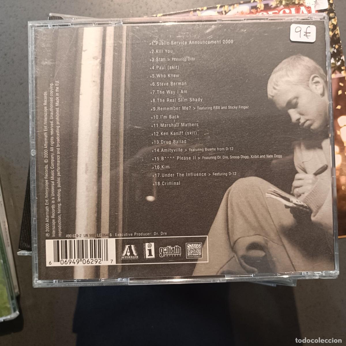 CDs de m&uacute;sica: Eminen - The Marshall Mathers - CD. - Foto 2