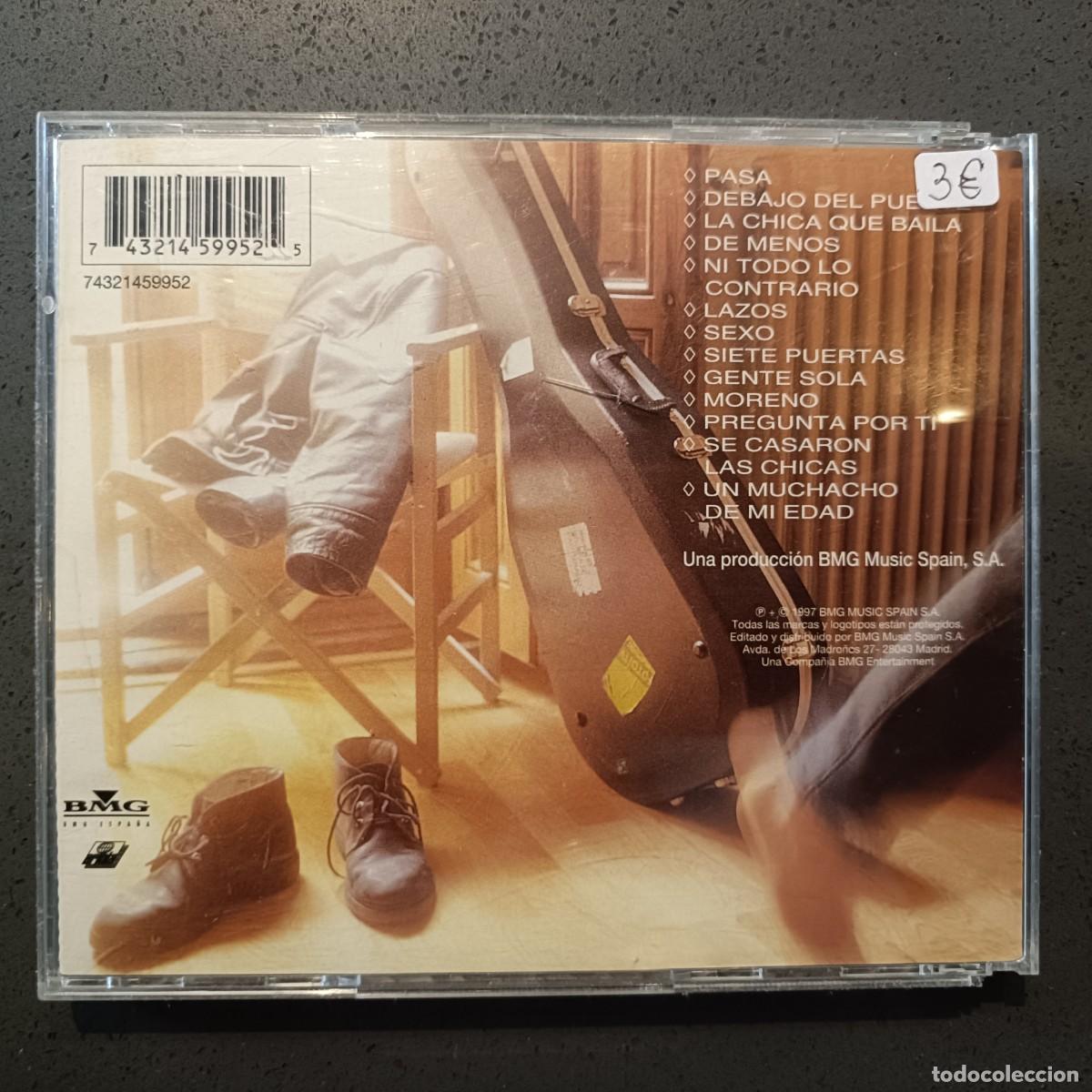 CDs de m&uacute;sica: Pedro Guerra - Tan cerca de m&iacute; - CD. - Foto 2