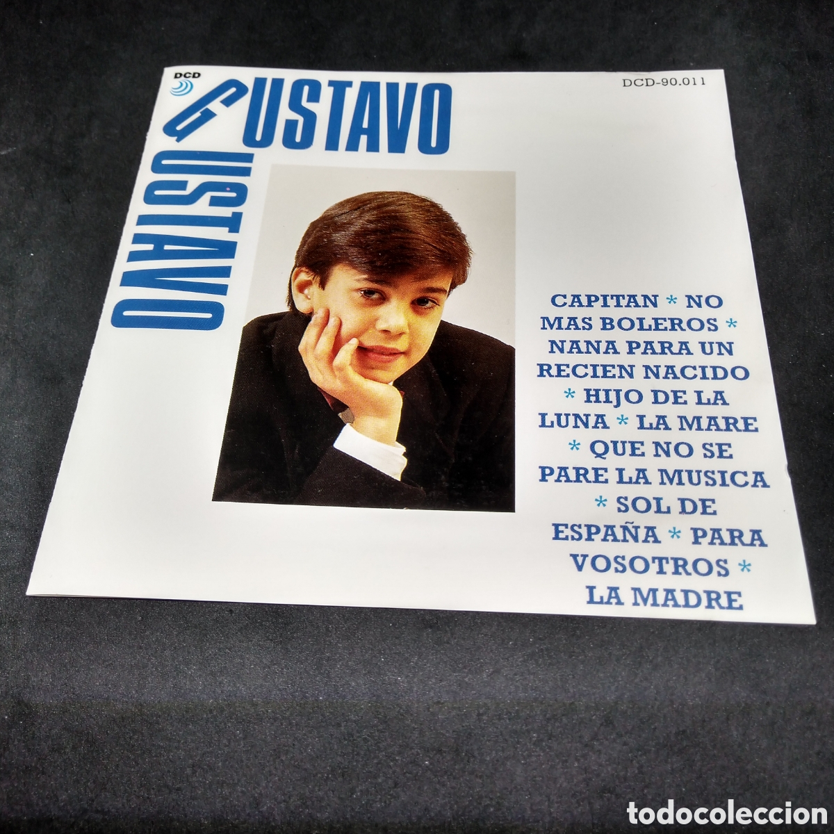 CDs de m&uacute;sica: GUSTAVO - SOL DE ESPA&Ntilde;A - CD - 1992 - DISCO VERIFICADO - Foto 3
