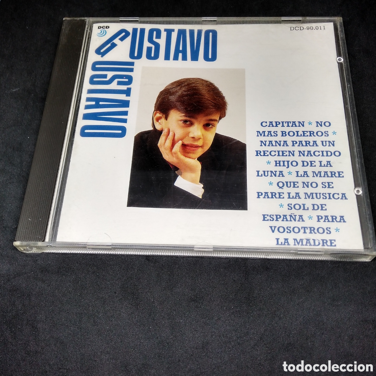 CDs de m&uacute;sica: GUSTAVO - SOL DE ESPA&Ntilde;A - CD - 1992 - DISCO VERIFICADO - Foto 1