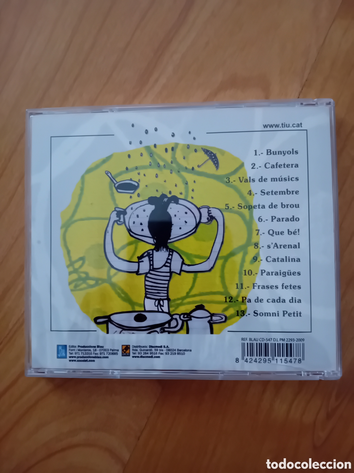 CDs de m&uacute;sica: TIU. SOPETA DE BROU. - Foto 2