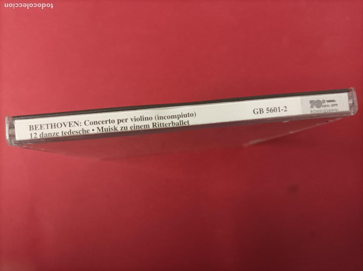 CDs de m&uacute;sica: COMPACT DISC BEETHOVEN CONCERTOPER VIOLINO - Foto 5