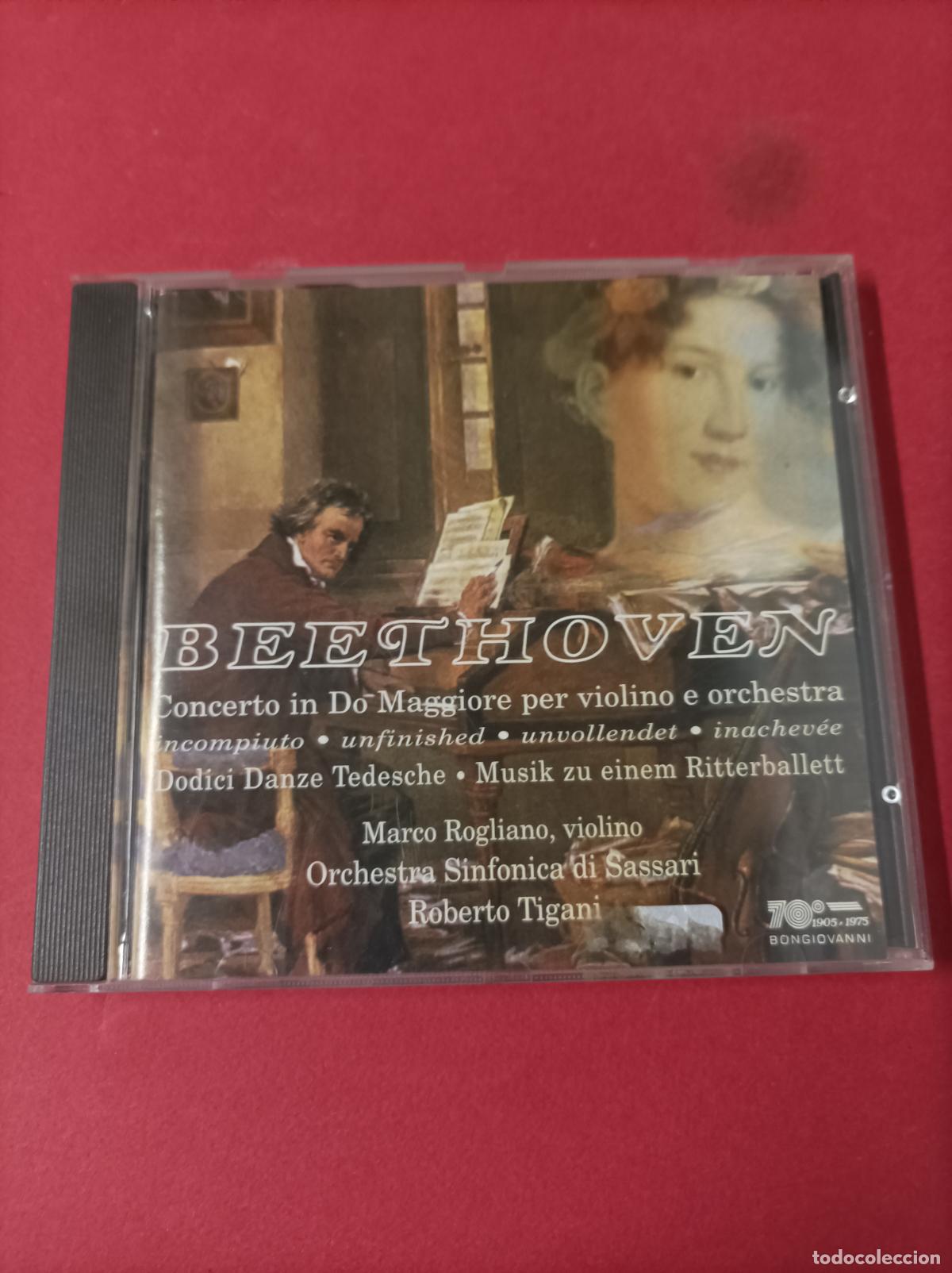 CDs de m&uacute;sica: COMPACT DISC BEETHOVEN CONCERTOPER VIOLINO - Foto 1