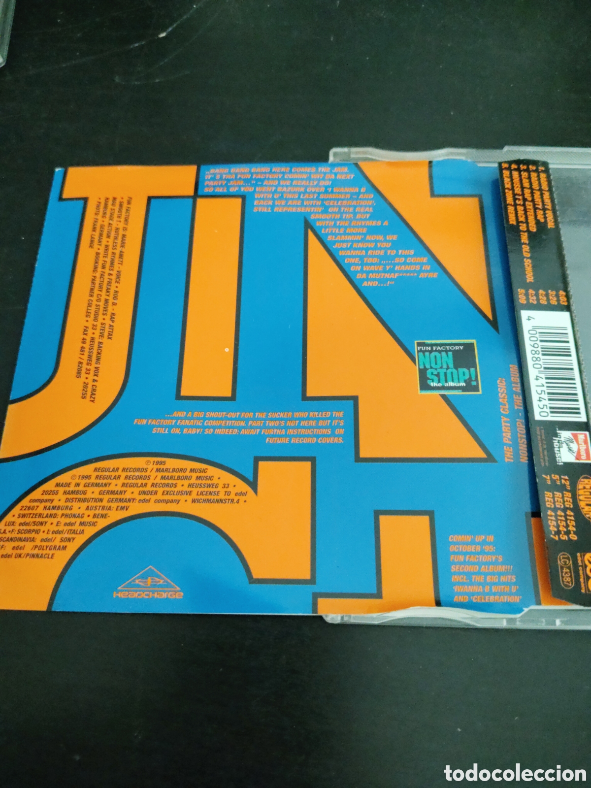 CDs de m&uacute;sica: Fun Factory&nbsp;&ndash;&nbsp;Celebration. Cd maxi single 1995 - Foto 3