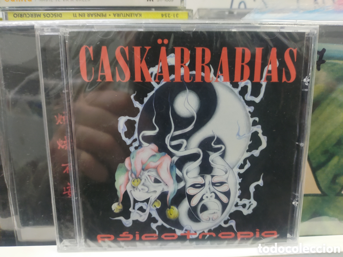 CDs de m&uacute;sica: Caskarrabias cd psicotropia 2002 precintado - Foto 1