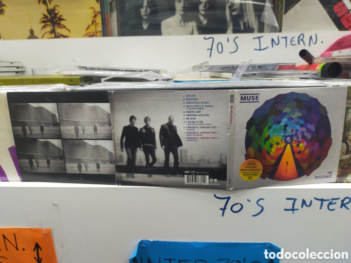 CDs de m&uacute;sica: Muse CD + DVD resistance - Foto 1