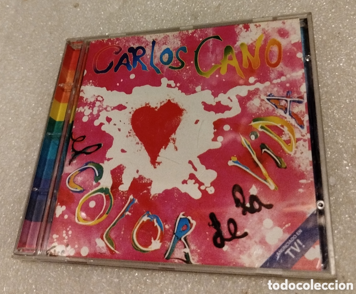 CDs de m&uacute;sica: Carlos Cano - El color de la vida - Foto 1