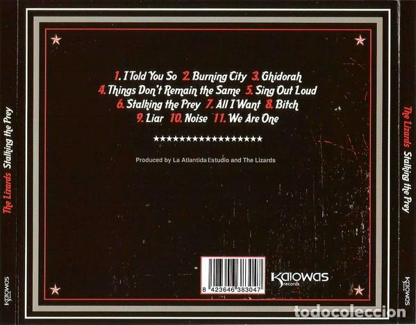 CDs de m&uacute;sica: The Lizards &ndash; Stalking The Prey - CD - Foto 2