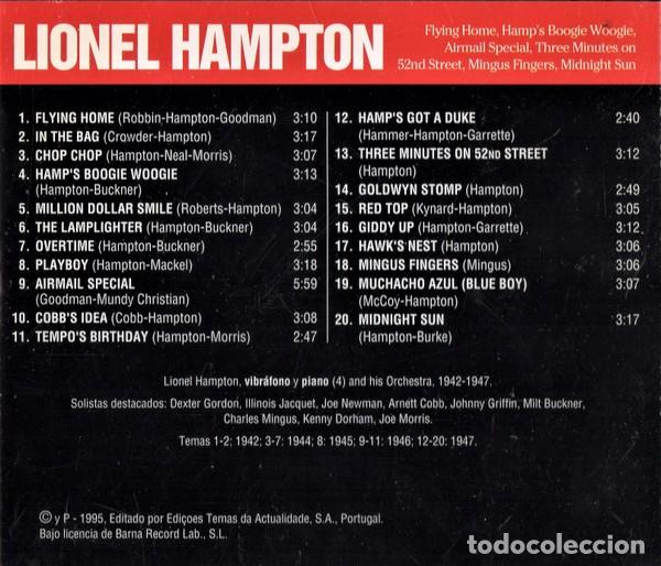 CDs de m&uacute;sica: Lionel Hampton &ndash; Lionel Hampton - CD - Foto 2