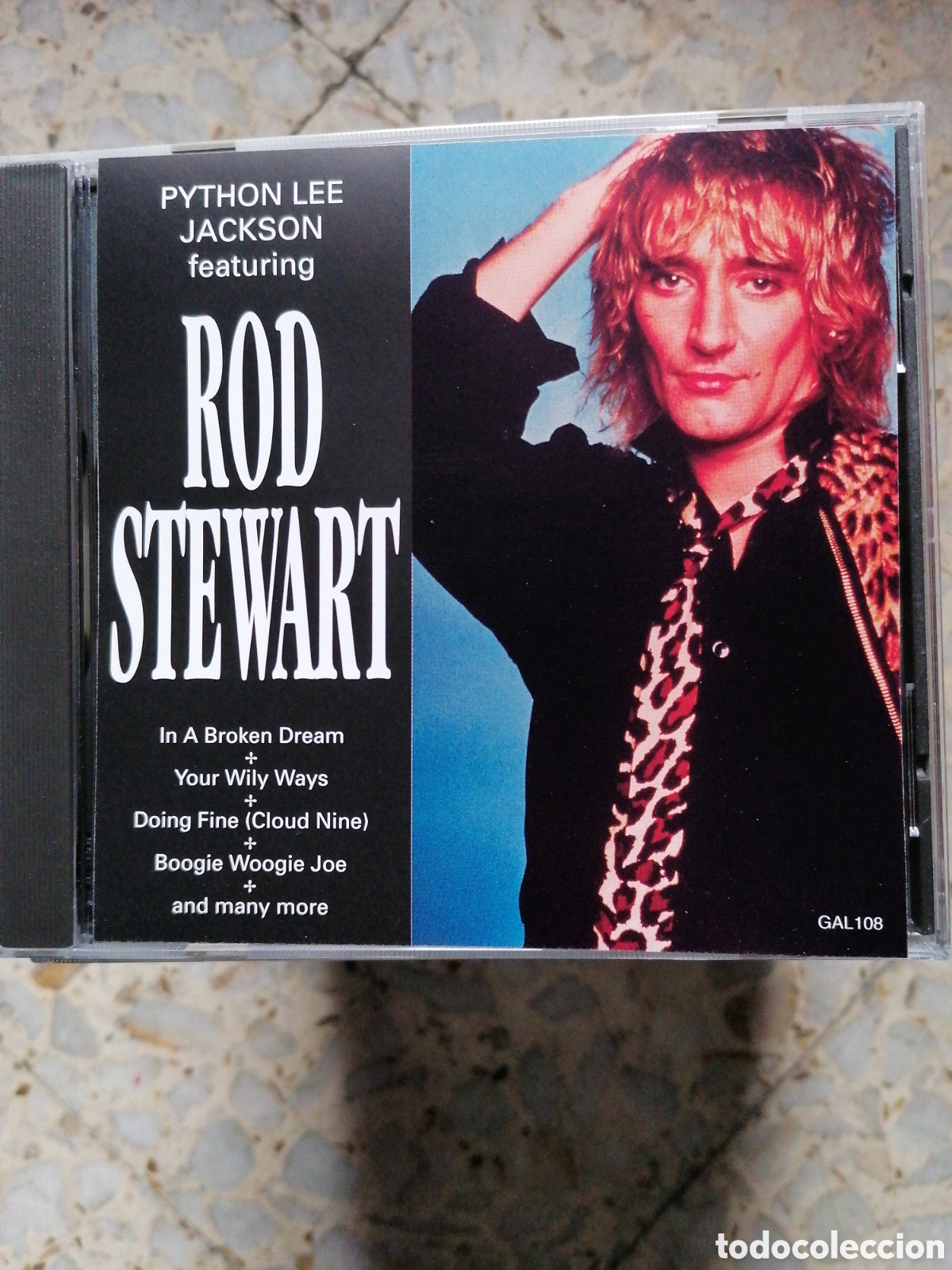 CDs de m&uacute;sica: CD ROD STEWART PYTHON LEE JACKSON - Foto 1