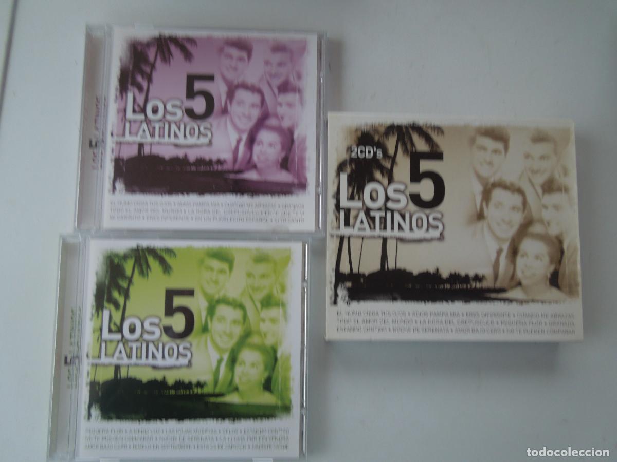 CDs de m&uacute;sica: LOS 5 LATINOS 2.CD,S - OK RECORDS - Foto 2