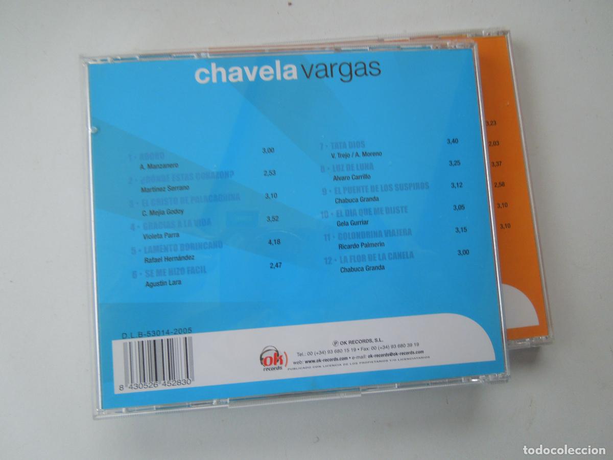 CDs de m&uacute;sica: CHAVELA VARGAS 2-CD,S - OK RECORDS - Foto 5
